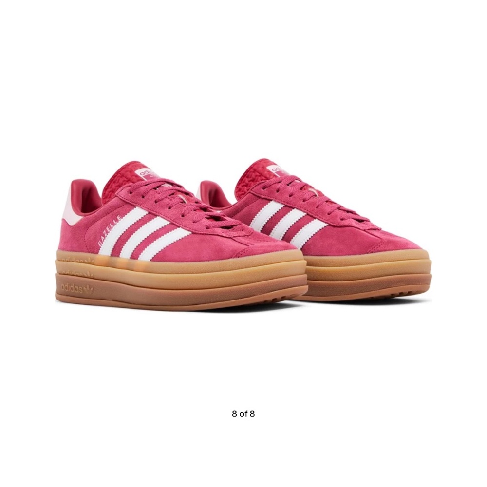 Adidas Women’s Gazelle Bold 'Wild Pink Gum' Size 8.5